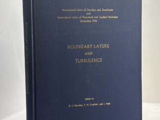 Boundary Layer and Turbulence (1966)
