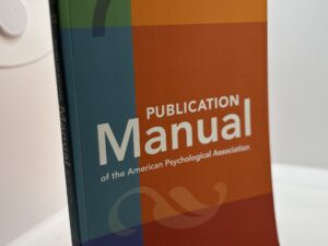 Manual of the American Psychological Association – 7th Edition (2020)
