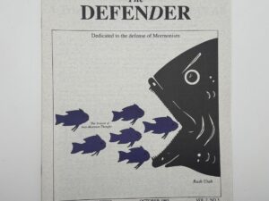 The Defender – Rush Utah’s Newsletter Vol. 2, No. 3 October, 1995