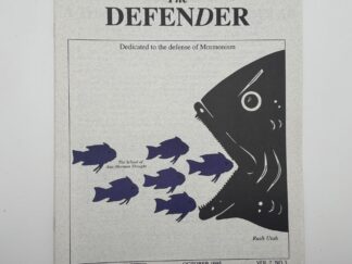 The Defender – Rush Utah’s Newsletter Vol. 2, No. 3 October, 1995