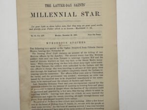 Millennial Star- Vol. LIV Full year set January – December, 1892