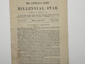Millennial Star- Vol. LIV Full year set January – December, 1892