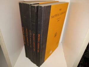 5 Issues of The Nautical Almanac: 1989, 1990, 1991, 1992, 1994
