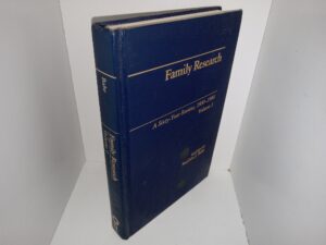 Family Research: Vol. 1, A Sixty-Year Review, 1930-1990 (1991) ~ Edited by Stephen J. Bahr