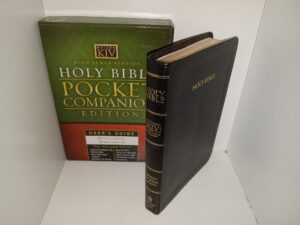 Holy Bible: Pocket Companion Edition (King James Version) (Bonded Leather) (1970)