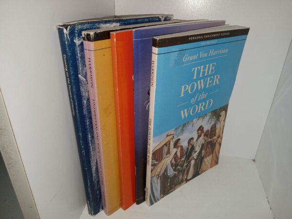 5 LDS Books by Grant Von Harrison: Drawing on the Powers of Heaven / Understanding your Divine Nature / The Conversion Power of the Book of Mormon / Spiritual Death: Causes and Consequences / The Power of the Word (See Details)