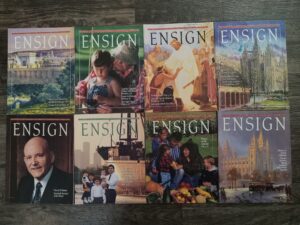 8 Misc. Issues of Ensign Magazine from the Year of 1994 (See Details)