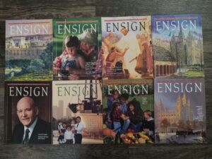 8 Misc. Issues of Ensign Magazine from the Year of 1994 (See Details)