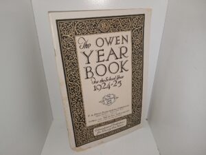 The Owen Year Book for the School Year 1924-25 (1924)