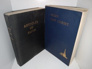 2 Books by James E. Talmage, Published by the West European Mission: Articles of Faith / Jesus the Christ (See Details)