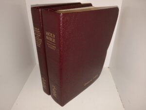 LDS, Burgundy Vinyl, Holy Bible: King James Version & Triple Combination (2008, 2007)