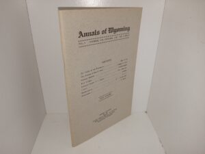Annuals of Wyoming: vol. 5, Nos. 2 & 3, October, 1927—January, 1928 (1928)