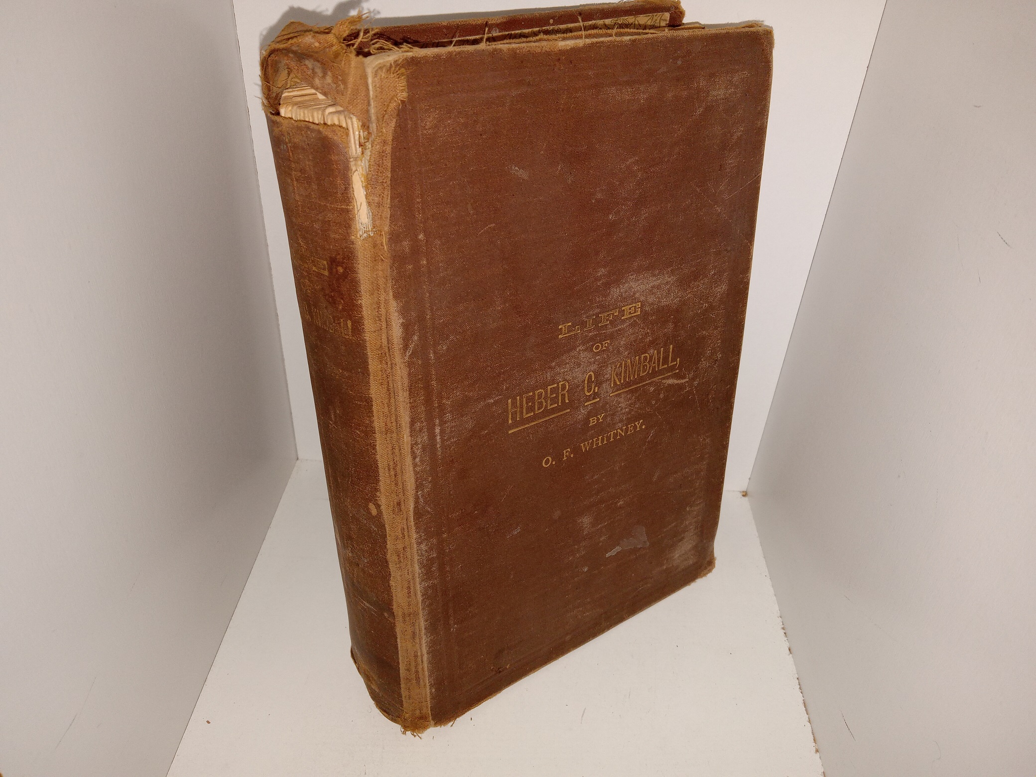 Life of Heber C. Kimball (1888) ~ by Orson F. Whitney