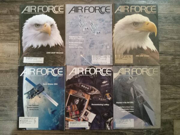 6 Issues of Air Force Magazine (See Details)