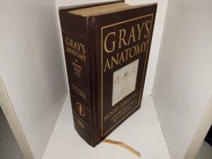 Gray’s Anatomy (Leather) (1995) ~ by Henry Gray F.R.S., Drawings by H.V. Carter