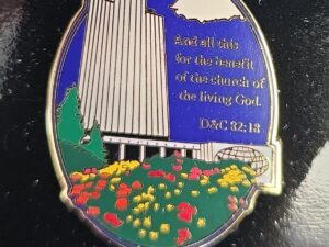 LDS Church Office Building Pin