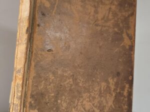 1788 — Blackstone’s Law Commentaries, Volume 1 — Suede Leather Binding