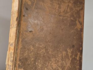 1788 — Blackstone’s Law Commentaries, Volume 1 — Suede Leather Binding