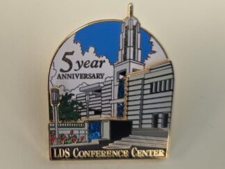 LDS Pin — LDS Conference Center, 5 Year Anniversary
