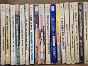 Collection of 22 Paperbacks — Western Novels by Louis L’Amour