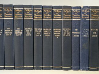 1889 --- 14 Misc. Volumes --- The Works of Theodore Roosevelt