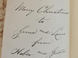 1900 — Strength of Being Clean — David Starr Jordan — Unique Inscription by LDS President Heber J. Grant & His Wife