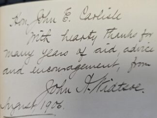 1906 — Concordance to the Doctrine and Covenants — John A. Widtose — Inscribed and Signed by John A. Widtsoe