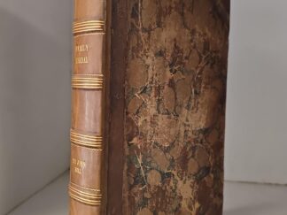 1822 — Family Herbal, or an Account of all those English Plants…  — Sir John Hill — 3/4 Leather Binding
