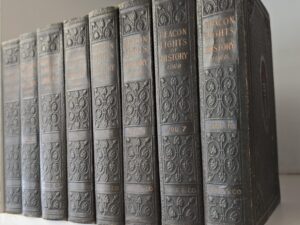 1921 — Beacon Lights of History — John Lord — 8 Volume Set
