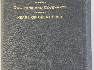 1942 / 1921 / 1928 — Triple Combination — Book of Mormon / Doctrine & Covenants / Pearl of Great Price