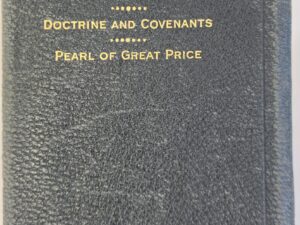1942 / 1921 / 1928 — Triple Combination — Book of Mormon / Doctrine & Covenants / Pearl of Great Price