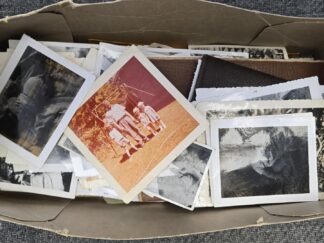Box of Over 100 Family Photographs --- John Albert Jelte & Velda Jelte