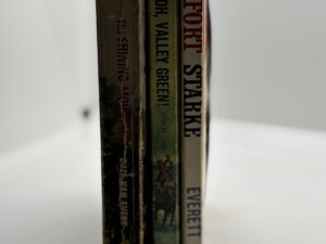 3 Book Western set: Fort Starke; Oh, Valley Green!; The Shining Mountain