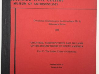 Colorado State College – The Indian Tribes of Oklahoma (Part V 1968)