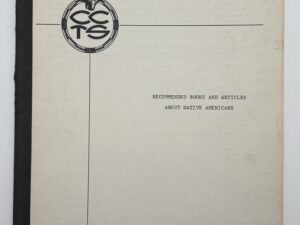 Recommended Books and Articles about Native Americans – Cook Christian Training School