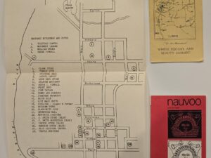 3 Items/Pamphlets on Nauvoo, Illinois