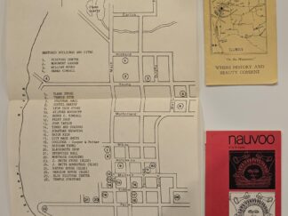 3 Items/Pamphlets on Nauvoo, Illinois