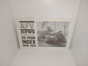 AFV News: 25 Year Index 1966-1991 (Unknown Publishing Date) ~ Unknown Author