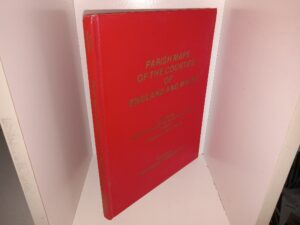 Parish Maps of the Counties of England and Wales (1977) ~ Compiled by Institute of Heraldic And Genealogical Studies (England), Director C. Humphery-Smith