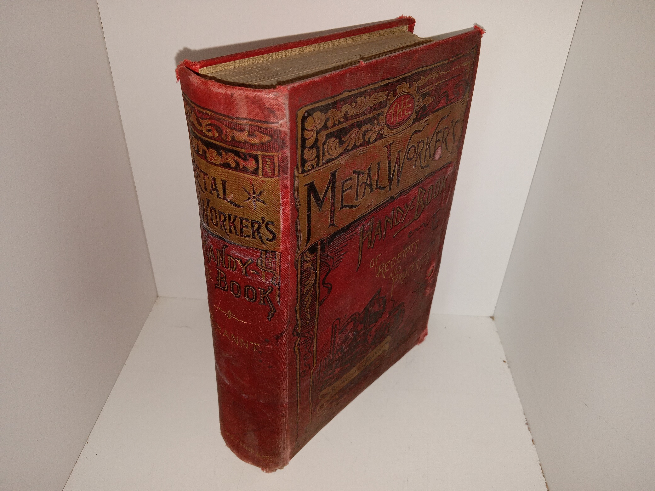 Metal Worker’s Handy-Book of Receipts and Processes (1891) ~ by William T. Brannt