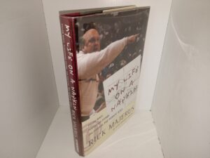 My Life on a Napkin: Pillow Mints, Playground Dreams, and Coaching The Runnin’ Utes (Signed & Inscribed) (1999) ~ by Rick Majerus, with Gene Wojciechowski