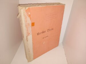 The Border or Riding Clans Followed by a History of the Clan Dickson and A Brief Account of the Family of the Author (Stamping Show it was in the Manti LDS Temple) (1889) ~ by B. Homer Dixon, K. N. L.