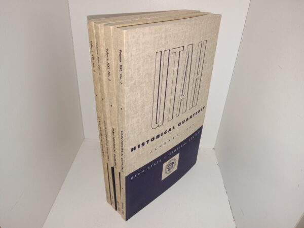 4 Issues of Utah Historical Quarterly for the Year 1953
