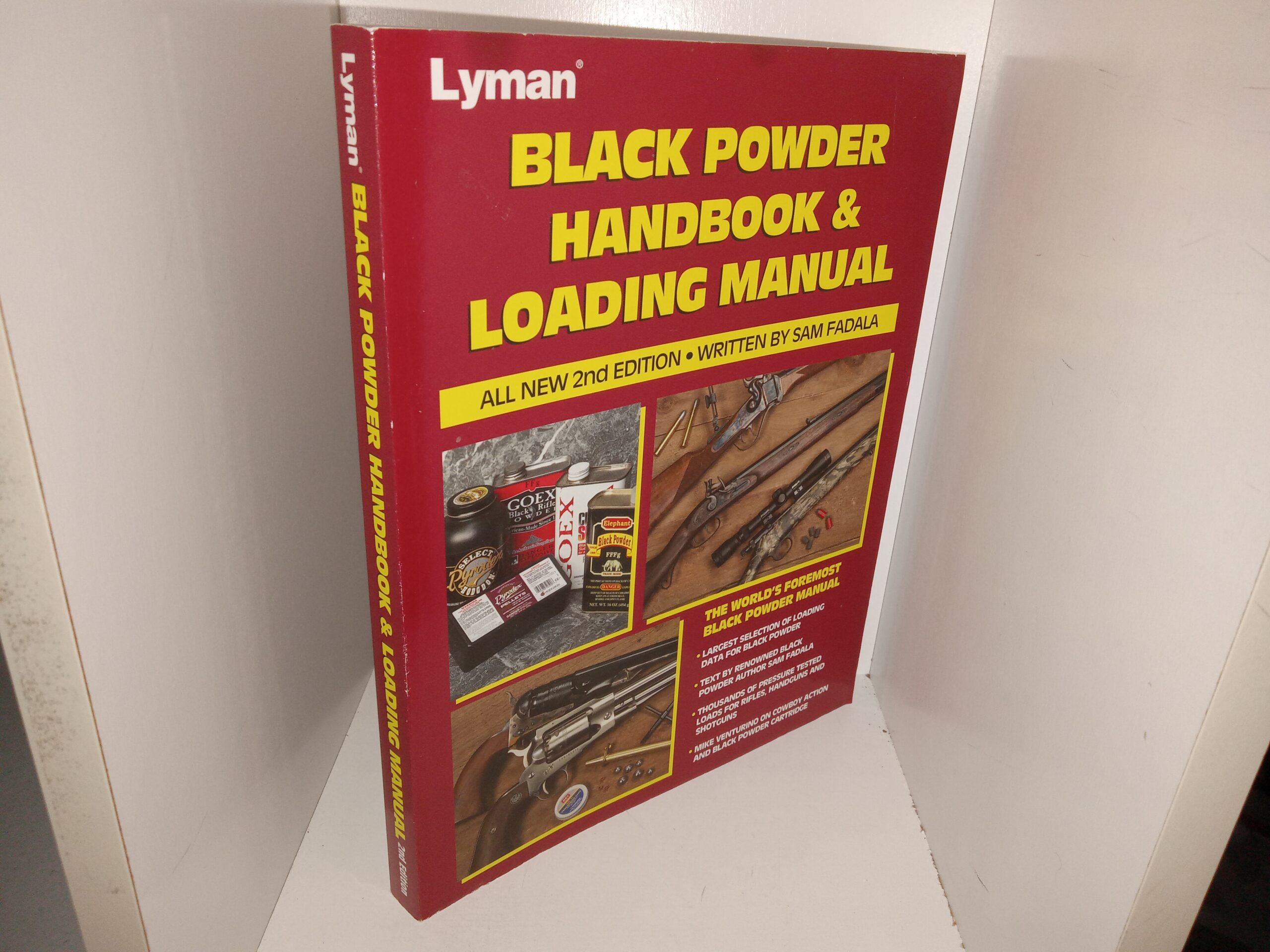 Lyman Black Powder Handbook & Loading Manual (2nd Edition) (2001) ~ by Sam Fadala