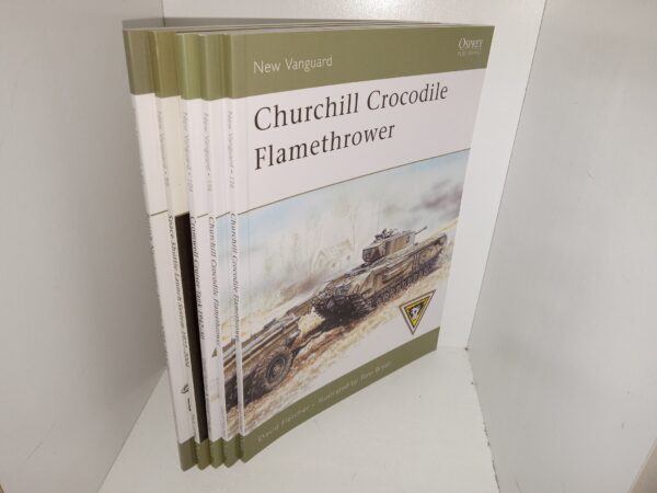 5 New Vanguard Books (Including 1 duplicate): No. 60: British Napoleonic Artillery 1793-1815 (1) / No. 99: Space Shuttle Launch System 1972-2004 / No. 104: Cromwell Cruiser Tank/ No. 136: Churchill Crocodile Flamethrower (See Details)