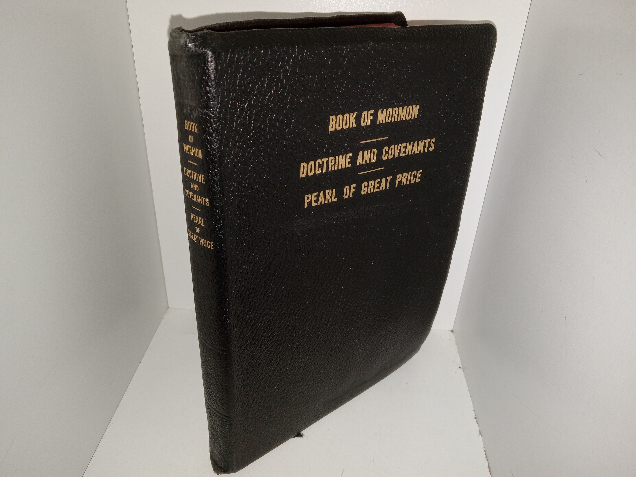 LDS, Black Leather, Triple Combination (1951)