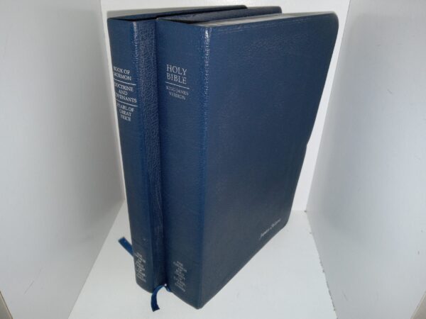 LDS, Blue Vinyl, Holy Bible: King James Version & Triple Combination (2006)