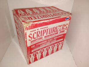 Scripturizers Scripture Memorization Cards: 500 Standard L.D.S. Missionary Scripture Cards Adapted to Latest Missionary Plan (Unknown Publishing Date)