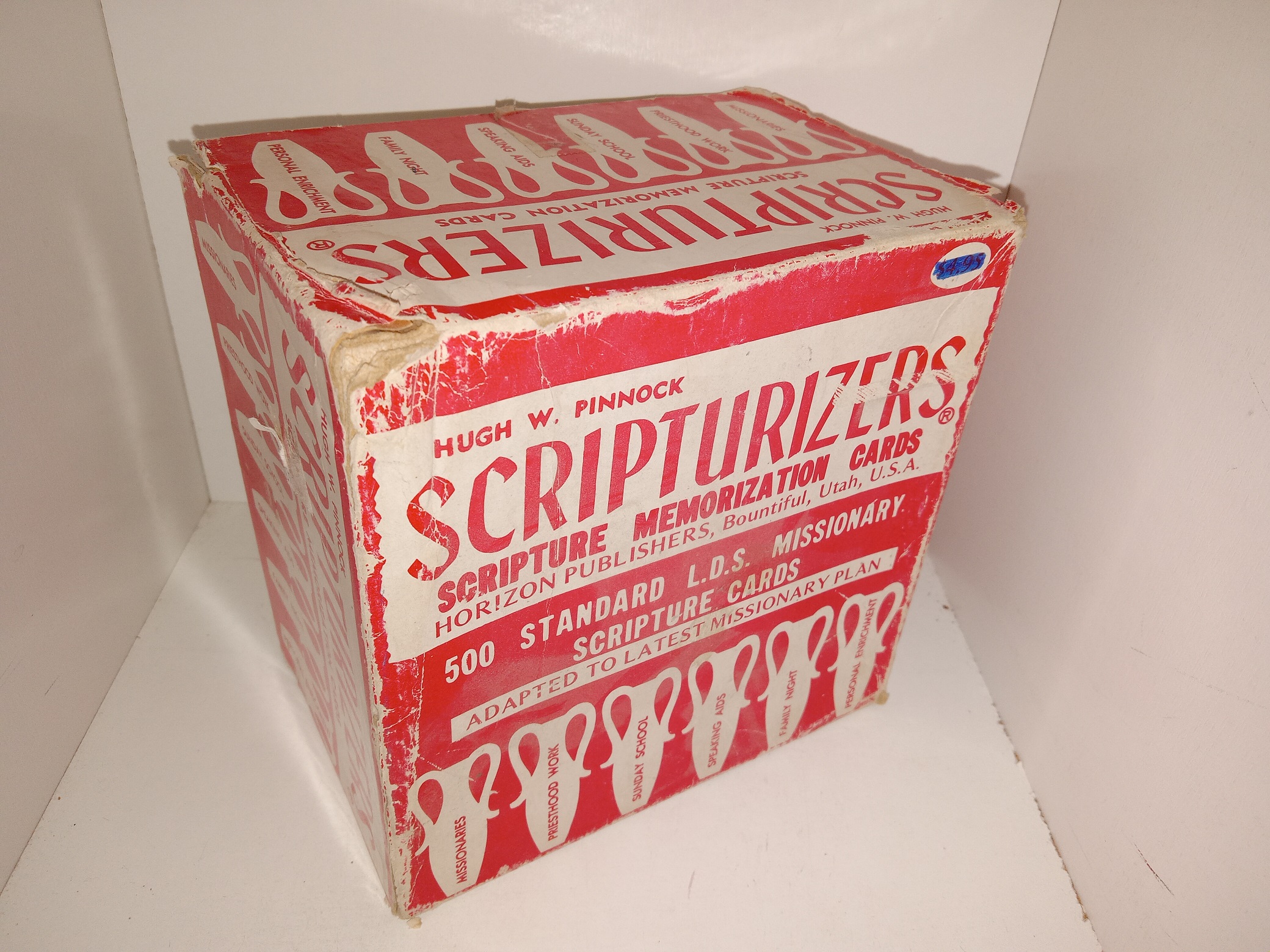 Scripturizers Scripture Memorization Cards: 500 Standard L.D.S. Missionary Scripture Cards Adapted to Latest Missionary Plan (Unknown Publishing Date)