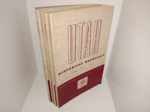 All 4 Issues of Utah Historical Quarterly for the Year 1954